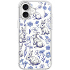 For iPhone 16 Plus / Transparent White