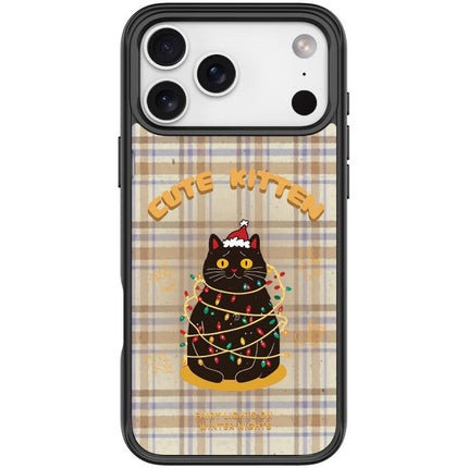 Christmas Cat Pattern Magnetic Phone Case, For iPhone 17 Pro Max, For iPhone 17 Pro, For iPhone 17, For iPhone Air