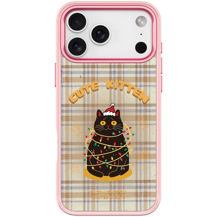 Christmas Cat Pattern Magnetic Phone Case, For iPhone 17 Pro Max, For iPhone 17 Pro, For iPhone 17, For iPhone Air