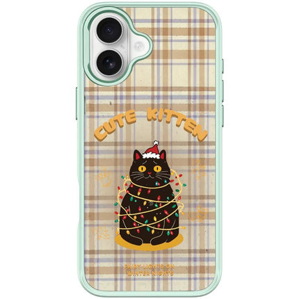 Christmas Cat Pattern Magnetic Phone Case, For iPhone 17 Pro Max, For iPhone 17 Pro, For iPhone 17, For iPhone Air