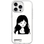For iPhone 16 Pro Max / Transparent White