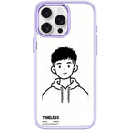 For iPhone 15 Pro / Light Purple