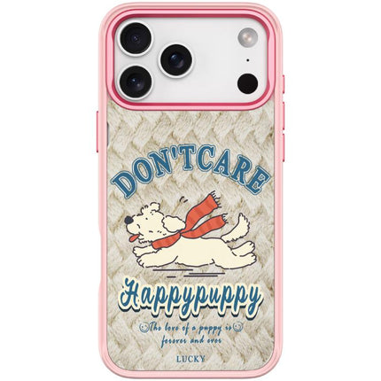 Adorable Happy Puppy Pattern Magnetic Phone Case, For iPhone 17 Pro Max, For iPhone 17 Pro, For iPhone 17, For iPhone Air