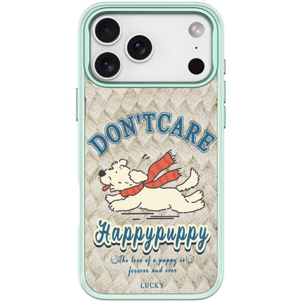 Adorable Happy Puppy Pattern Magnetic Phone Case, For iPhone 17 Pro Max, For iPhone 17 Pro, For iPhone 17, For iPhone Air