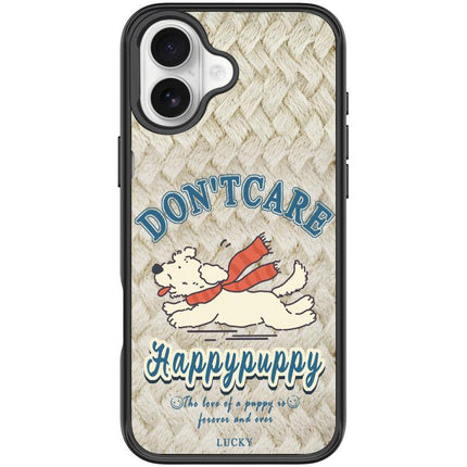 Adorable Happy Puppy Pattern Magnetic Phone Case, For iPhone 17 Pro Max, For iPhone 17 Pro, For iPhone 17, For iPhone Air