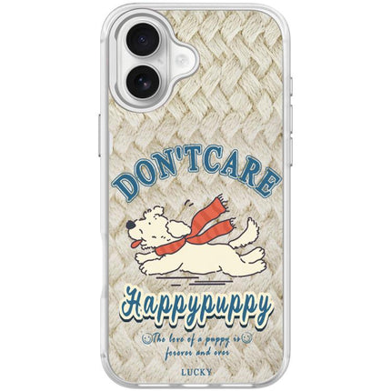 Adorable Happy Puppy Pattern Magnetic Phone Case, For iPhone 17 Pro Max, For iPhone 17 Pro, For iPhone 17, For iPhone Air