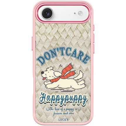 Adorable Happy Puppy Pattern Magnetic Phone Case, For iPhone 17 Pro Max, For iPhone 17 Pro, For iPhone 17, For iPhone Air