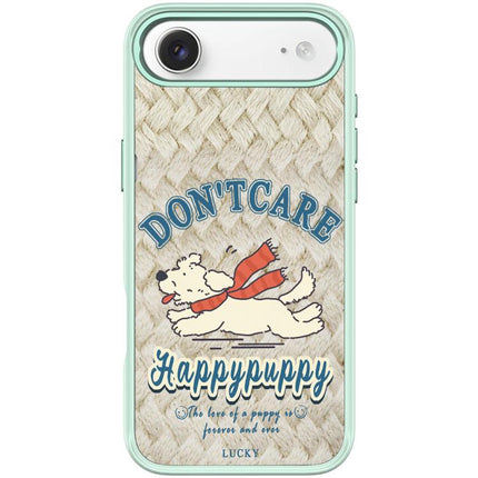 Adorable Happy Puppy Pattern Magnetic Phone Case, For iPhone 17 Pro Max, For iPhone 17 Pro, For iPhone 17, For iPhone Air