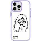 For iPhone 15 Pro / Light Purple