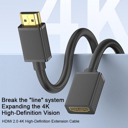 WG145 HDMI 2.0 4K HDTV Video HDMI Male to Female Extension Cable, 0.5m, 1m, 1.5m, 2m, 3m