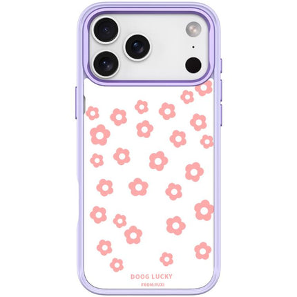 Laser Flower Pattern Magnetic Phone Case, For iPhone 17 Pro Max, For iPhone 17 Pro, For iPhone 17, For iPhone Air