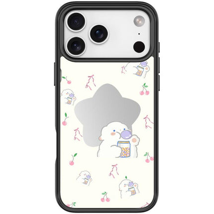 Adorable Star Sheep Pattern Magnetic Phone Case, For iPhone 17 Pro Max, For iPhone 17 Pro, For iPhone 17, For iPhone Air