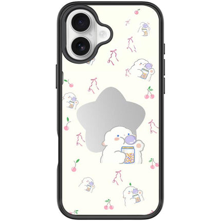 Adorable Star Sheep Pattern Magnetic Phone Case, For iPhone 17 Pro Max, For iPhone 17 Pro, For iPhone 17, For iPhone Air