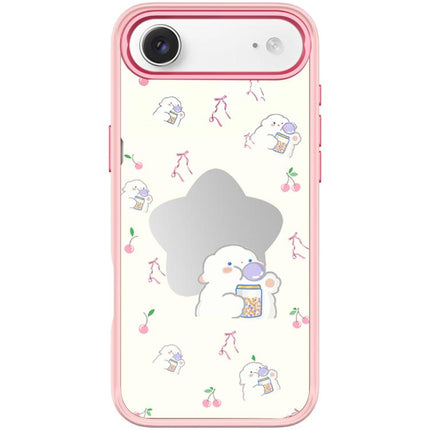 Adorable Star Sheep Pattern Magnetic Phone Case, For iPhone 17 Pro Max, For iPhone 17 Pro, For iPhone 17, For iPhone Air