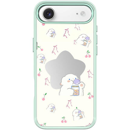 Adorable Star Sheep Pattern Magnetic Phone Case, For iPhone 17 Pro Max, For iPhone 17 Pro, For iPhone 17, For iPhone Air