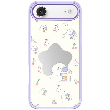 Adorable Star Sheep Pattern Magnetic Phone Case, For iPhone 17 Pro Max, For iPhone 17 Pro, For iPhone 17, For iPhone Air