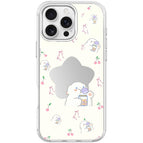 For iPhone 16 Pro / Transparent White
