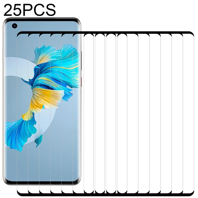 25 PCS 9H 3D HD Curved Edge Tempered Glass Film