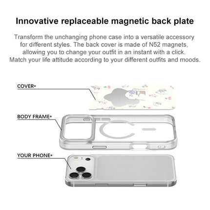 Adorable Star Sheep Pattern Magnetic Phone Case, For iPhone 17 Pro Max, For iPhone 17 Pro, For iPhone 17, For iPhone Air
