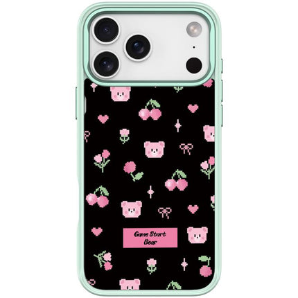 Cherry Pattern Magnetic Phone Case, For iPhone 17 Pro Max, For iPhone 17 Pro, For iPhone 17, For iPhone Air
