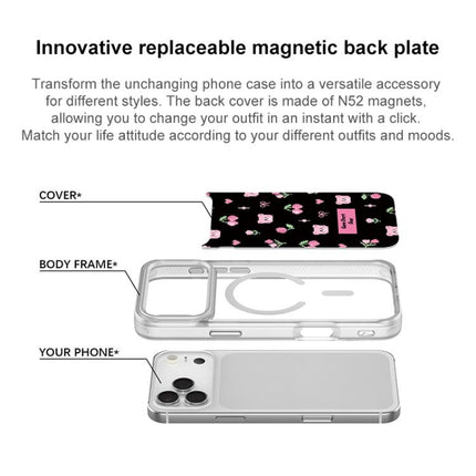 Cherry Pattern Magnetic Phone Case, For iPhone 17 Pro Max, For iPhone 17 Pro, For iPhone 17, For iPhone Air