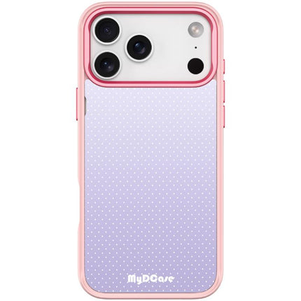 Light Purple Dots Pattern Magnetic Phone Case, For iPhone 17 Pro Max, For iPhone 17 Pro, For iPhone 17, For iPhone Air
