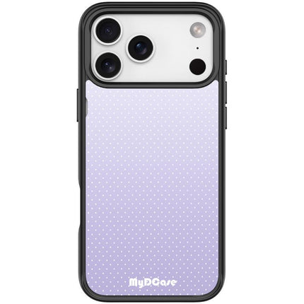 Light Purple Dots Pattern Magnetic Phone Case, For iPhone 17 Pro Max, For iPhone 17 Pro, For iPhone 17, For iPhone Air