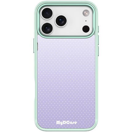 Light Purple Dots Pattern Magnetic Phone Case, For iPhone 17 Pro Max, For iPhone 17 Pro, For iPhone 17, For iPhone Air