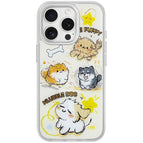 For iPhone 15 Pro / Transparent White