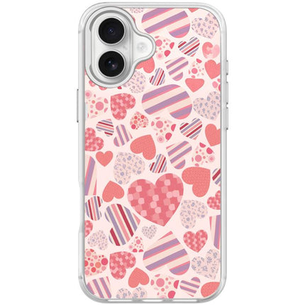 Heart Collection Pattern Magnetic Phone Case, For iPhone 17 Pro Max, For iPhone 17 Pro, For iPhone 17, For iPhone Air