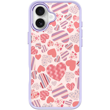 Heart Collection Pattern Magnetic Phone Case, For iPhone 17 Pro Max, For iPhone 17 Pro, For iPhone 17, For iPhone Air
