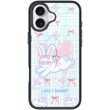 Bow Rabbit Pattern Magnetic Phone Case, For iPhone 17 Pro Max, For iPhone 17 Pro, For iPhone 17, For iPhone Air