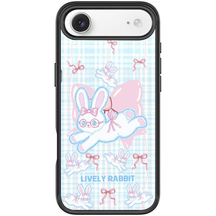 Bow Rabbit Pattern Magnetic Phone Case, For iPhone 17 Pro Max, For iPhone 17 Pro, For iPhone 17, For iPhone Air