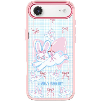 Bow Rabbit Pattern Magnetic Phone Case, For iPhone 17 Pro Max, For iPhone 17 Pro, For iPhone 17, For iPhone Air