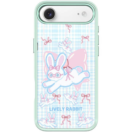 Bow Rabbit Pattern Magnetic Phone Case, For iPhone 17 Pro Max, For iPhone 17 Pro, For iPhone 17, For iPhone Air