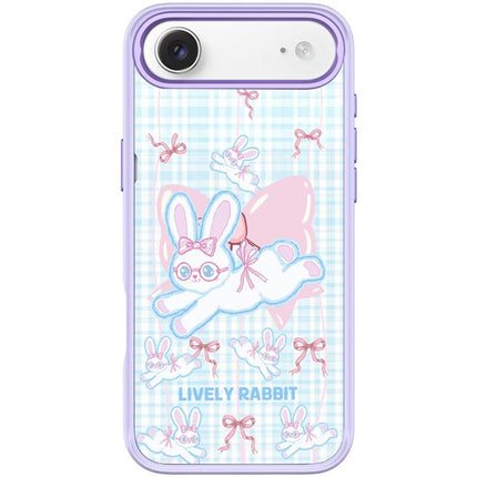Bow Rabbit Pattern Magnetic Phone Case, For iPhone 17 Pro Max, For iPhone 17 Pro, For iPhone 17, For iPhone Air