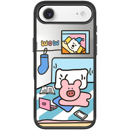 Adorable Little Pig Pattern Magnetic Phone Case, For iPhone 17 Pro Max, For iPhone 17 Pro, For iPhone 17, For iPhone Air
