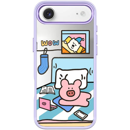 Adorable Little Pig Pattern Magnetic Phone Case, For iPhone 17 Pro Max, For iPhone 17 Pro, For iPhone 17, For iPhone Air