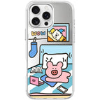 For iPhone 16 Pro Max / Transparent White