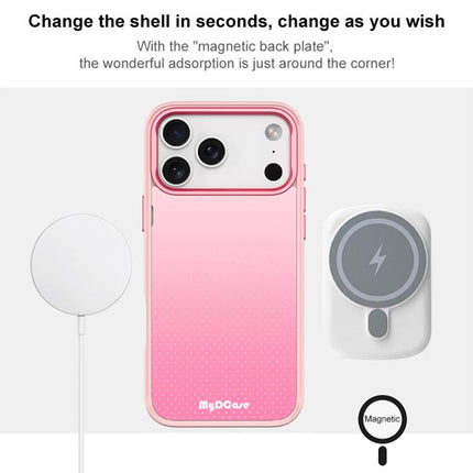 Rose Red Dots Pattern Magnetic Phone Case, For iPhone 17 Pro Max, For iPhone 17 Pro, For iPhone 17, For iPhone Air