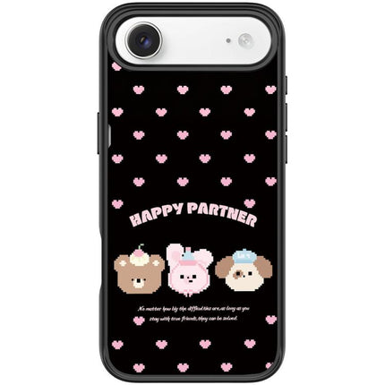 Happy Partner Pattern Magnetic Phone Case, For iPhone 17 Pro Max, For iPhone 17 Pro, For iPhone 17, For iPhone Air