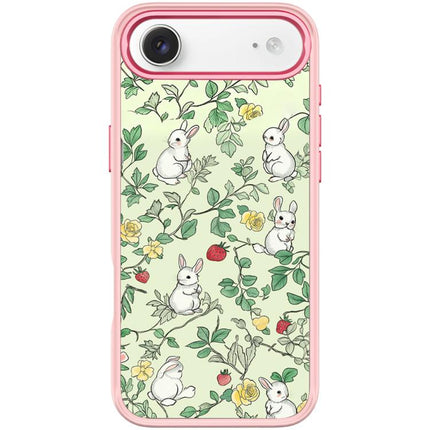 Branch Rabbit Pattern Magnetic Phone Case, For iPhone 17 Pro Max, For iPhone 17 Pro, For iPhone 17, For iPhone Air