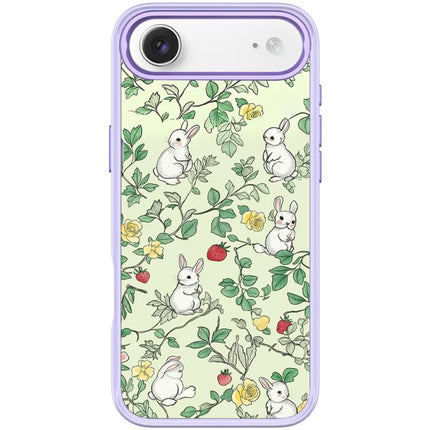 Branch Rabbit Pattern Magnetic Phone Case, For iPhone 17 Pro Max, For iPhone 17 Pro, For iPhone 17, For iPhone Air