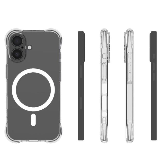 Shockproof Non-slip Magnetic TPU Phone Case, For iPhone 18, For iPhone 18 Pro, For iPhone 18 Pro Max, For iPhone 17e / 16e, For iPhone 17 Pro Max, For iPhone 17 Pro, For iPhone 17, For iPhone Air, For iPhone 16 Pro Max, For iPhone 16 Pro               ...