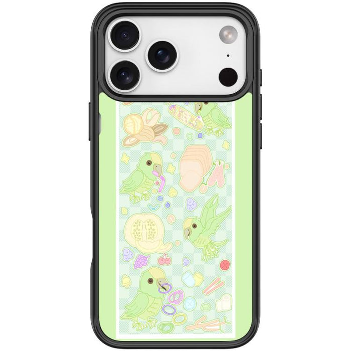 Green Parrot Pattern Magnetic Phone Case, For iPhone 17 Pro Max, For iPhone 17 Pro, For iPhone 17, For iPhone Air