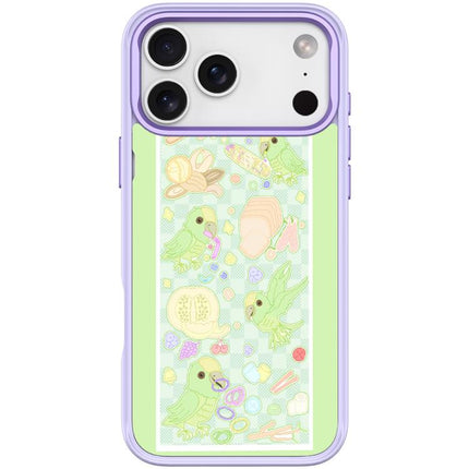 Green Parrot Pattern Magnetic Phone Case, For iPhone 17 Pro Max, For iPhone 17 Pro, For iPhone 17, For iPhone Air