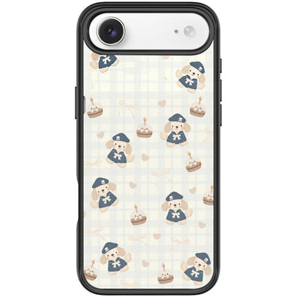 Adorable Beret Puppy Pattern Magnetic Phone Case, For iPhone 17 Pro Max, For iPhone 17 Pro, For iPhone 17, For iPhone Air