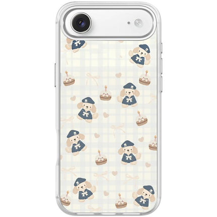 Adorable Beret Puppy Pattern Magnetic Phone Case, For iPhone 17 Pro Max, For iPhone 17 Pro, For iPhone 17, For iPhone Air