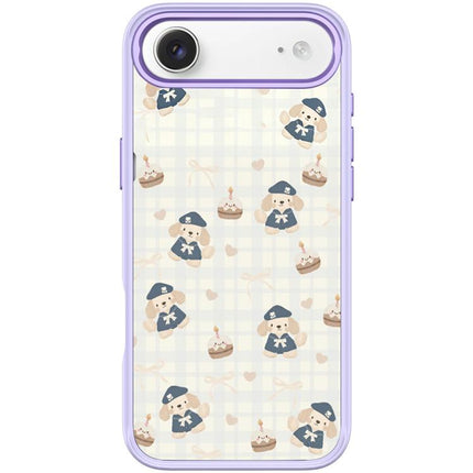 Adorable Beret Puppy Pattern Magnetic Phone Case, For iPhone 17 Pro Max, For iPhone 17 Pro, For iPhone 17, For iPhone Air
