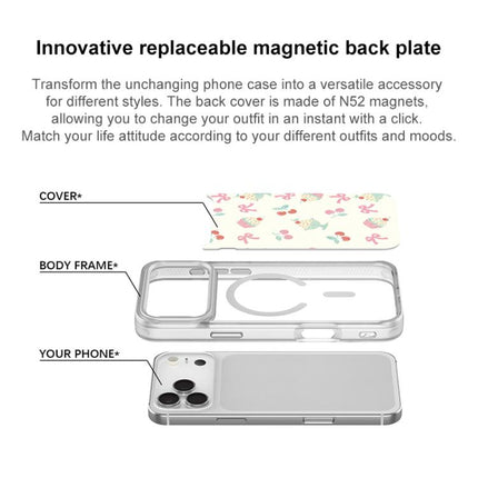 Cherry Cake Pattern Magnetic Phone Case, For iPhone 17 Pro Max, For iPhone 17 Pro, For iPhone 17, For iPhone Air